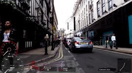 Bad cycling and drivers in Manchester  GoPro and Garmin Virb elite