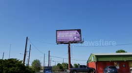 State anti-drunk driving campaign billboard says 
