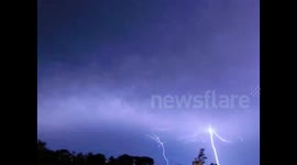 Orage / storm 17 - 18 septembre 2014 La Ciotat (13) France