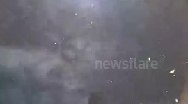 Arizona Flooding in Parking  Lot