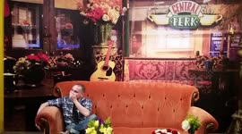 Overwhelmed superfan of TV show 'Friends'