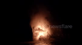 Hawaiian Lava Boat Tour, Feb. 9, 2017