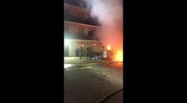 Do not throw cigarette butt into garbage can