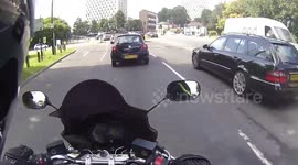 Suzuki GSX 1250 FA Vs Minicab.