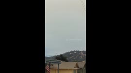 1:50pm Ranch Fire from Clearlake Oaks Keys
