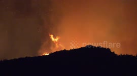 Orange County Holy Fire Night Footage Part 2