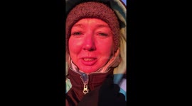 On the top of volcano Acatenango, hignest volcano in Guatemala.