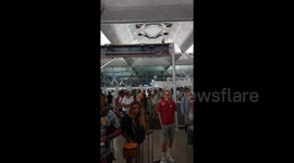 Chaos at Stansted Airport as passengers wait hours for baggage