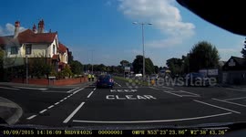 kid on bike just missis old lady