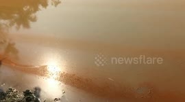 slow motion of Water