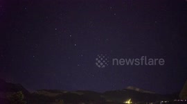 Perseid meteors