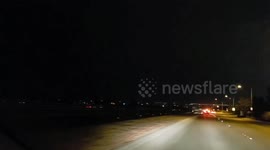 Lighting / Dust Storm over Las Vegas Valley Grand Teton
