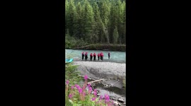 White river rafting @sixmile Alaska