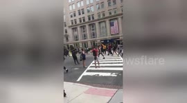 White nationalists dwarfed by crowd of counter protesters in Washington rally