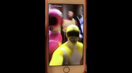 Power rangers dance