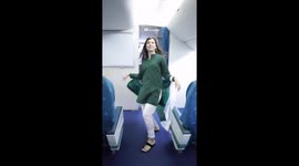 Kiki chellenge with aeroplane