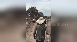 Newsflare Edit - Ground zero volcano fuego