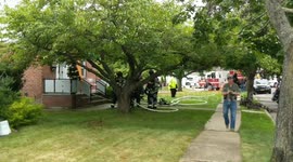 Attic Fire in Garden City South 277 S Dorchester Road 8/19/2018