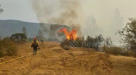 Firefighters on scene of Shasta County fire