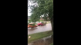 Wisconsin counties under flash flood warning as storm hits