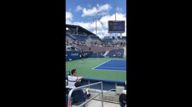 Stefanos Tsitsipas x Stan Wawrinka at the US OPEN 2018!