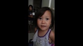 Funny conversation between 2 little kids about milk theft