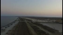 Limassol Port drone footage in the afternoon! so beautiful