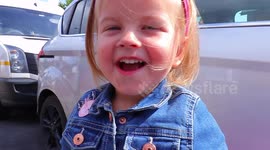 Little Girl Accidentally Swears When Asking For Chocolate