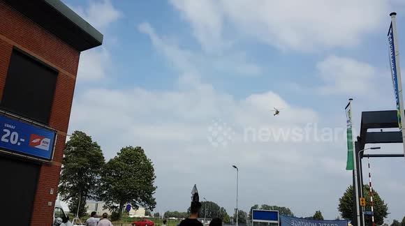 traumaheli landing close by