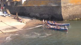 Cornwall Port Isaac's Rowing Club gigs Corsair and Unity 