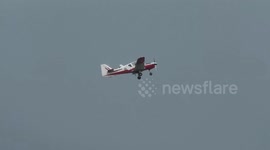 Chipmunk Flying Display At The Blackpool 2018 Airshow