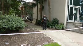 Heavily armed w/ body armor and AR-15s, police discuss entering shooting area at Jacksonville Landings shooting