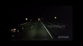 Truck tries to be courteous