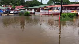 Hawaiian island still flooded despite Hurricane Lane departure