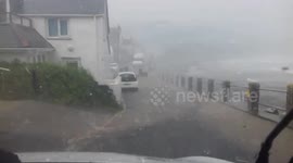 Before the Coverack flood