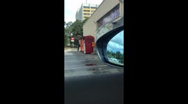 If the mailbox is smaller than box what you want to send