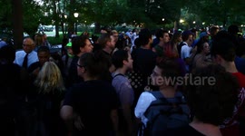 Black Lives Matter Protesters Chant in Anger