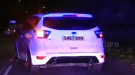 Criminal led police on a 100mph chase in his girlfriend's car because he was angry with her