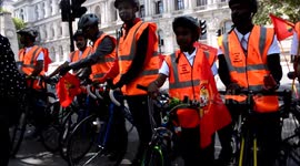 Tamil community cycle for the genocide