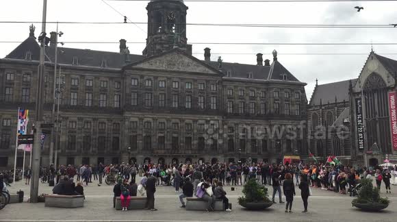 Dam Square, Amsterdam, The Netherlands