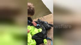 Father-of-three who reeled in a bag full of guns - after fishing with magnets