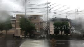 Typhoon Jebi sweeps through western Japan