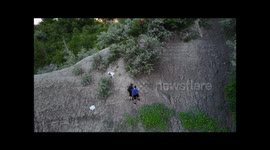 Rare Footage Scarborough Bluffs Climbing Falling Almost