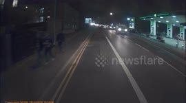 Crazy cyclist almost made a fatal mistake - How I didn't squash him is beyond me!!