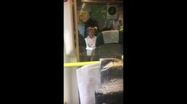 Steve Coogan stands up for commuters on packed train