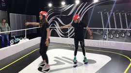 Pro dancers wow on Segway Drift W1 e-skates