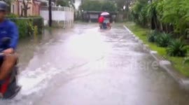 Effects of super typhoon Ompong / Vongfong in Iloilo City, Mandurriao 2014