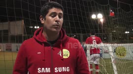 Chile´s street football team prepares to host Homeless World Cup. 