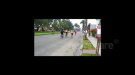 Long Beach Marathon Footage - DAY