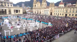 Protest for the murder of social leaders
